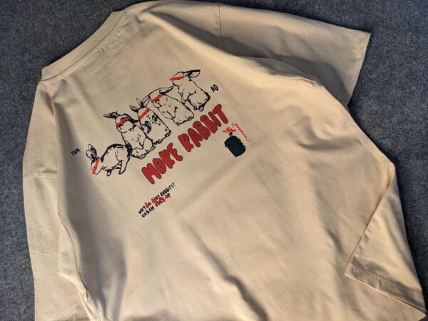 Rabbit Oversized T-Shirt - Image 2