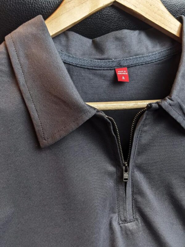 ZipCollar Oversized T-Shirt - Image 2