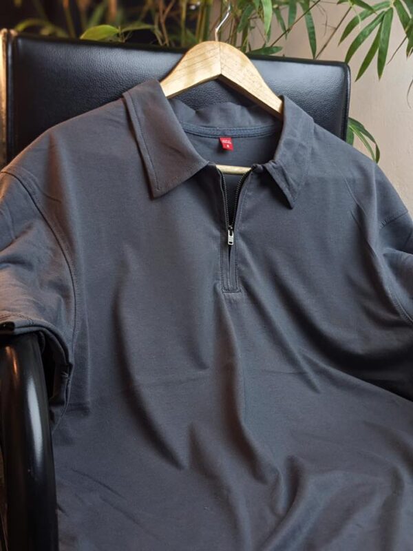 ZipCollar Oversized T-Shirt - Image 5