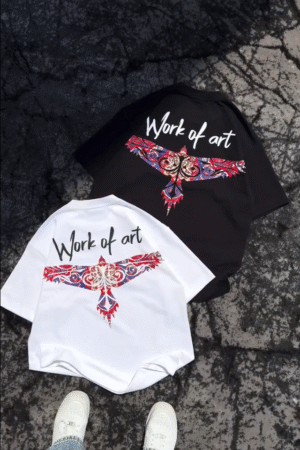 Work of Art Edition Oversized T-shirt