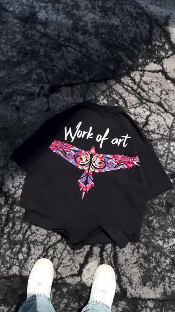 Work of Art Edition Oversized T-shirt - Image 2