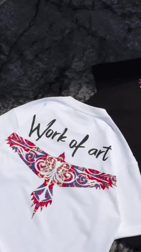 Work of Art Edition Oversized T-shirt - Image 6
